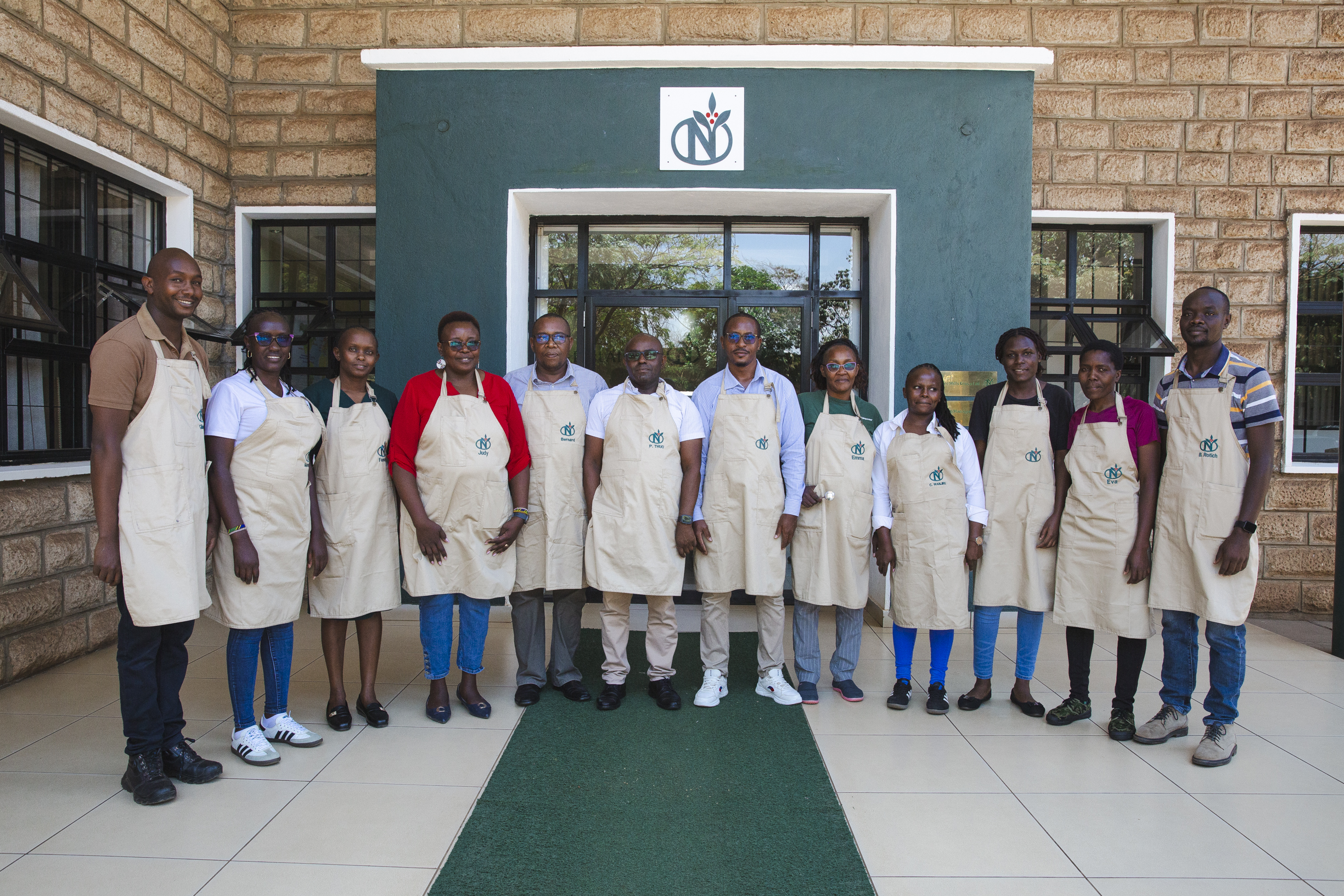 The Kenyan quality team